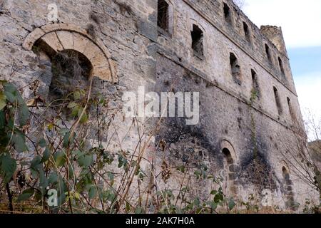 Vazelon monastero si trova nel quartiere Maçka, Provincia di Trabzon, Turchia. Foto Stock