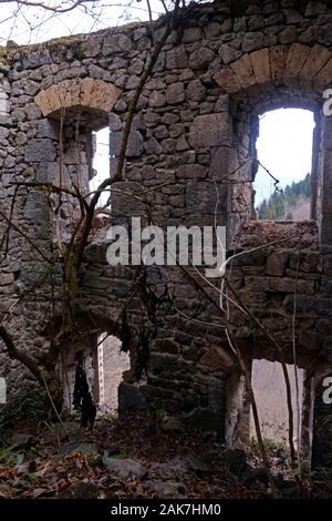 Vazelon monastero si trova nel quartiere Maçka, Provincia di Trabzon, Turchia. Foto Stock