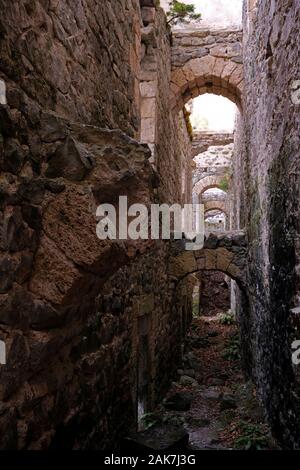 Vazelon monastero si trova nel quartiere Maçka, Provincia di Trabzon, Turchia. Foto Stock