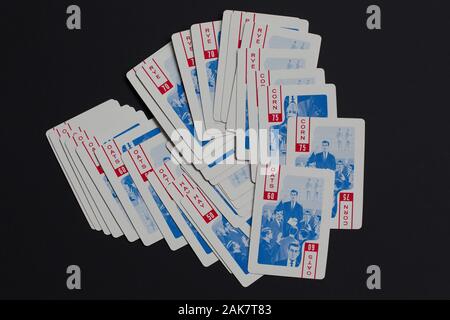 Vintage anni cinquanta commodities trading card game "Pit'. Foto Stock