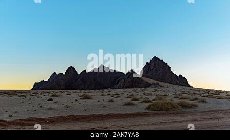 Dei paesaggi del deserto Foto Stock