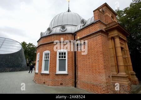 Osservatorio Reale di Greenwich, Londra, Inghilterra. Foto Stock