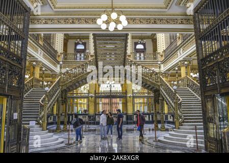 Palacio de Correos de Mexico, Mexiko Stadt, Mexiko Foto Stock