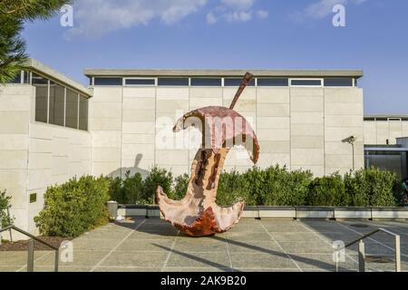 Claes Oldenburg Apple Core, Israel-Museum, Gerusalemme, Israele Foto Stock