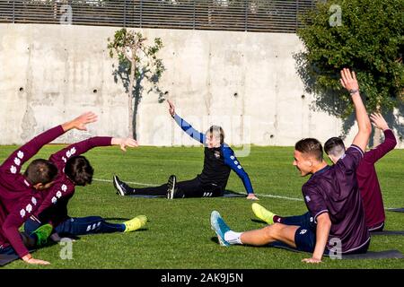 MARBELLA - 08-01-2020. Eredivisie voetbal, stagione 2019-2020. Willem II trainer Adrie Koster durante il corso di formazione nella città di Marbella. Foto Stock