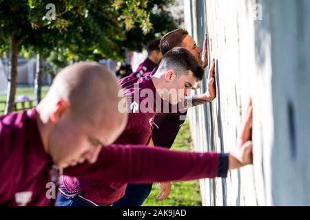 MARBELLA - 08-01-2020. Eredivisie voetbal, stagione 2019-2020. Willem II giocatore Joao Queiros durante il corso di formazione nella città di Marbella. Foto Stock