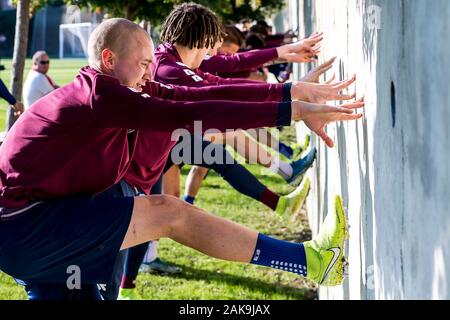 MARBELLA - 08-01-2020. Eredivisie voetbal, stagione 2019-2020. Willem II giocatore Sebastian Holmen durante il corso di formazione nella città di Marbella. Foto Stock