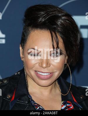 Pasadena, Stati Uniti. 07Th gen, 2020. PASADENA, Los Angeles, California, Stati Uniti d'America - 07 gennaio: Tisha Campbell arriva al FOX TCA Winter 2020 All-Star partito svoltasi presso la struttura The Langham Huntington Hotel su Gennaio 7, 2020 a Pasadena, Los Angeles, California, Stati Uniti. (Foto di Xavier COLLIN/Image Press Agency) Credito: Image Press Agency/Alamy Live News Foto Stock