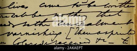 Reminiscenze di Samuel Coleridge e Robert Southey . P ^^^ ^ /^ Foto Stock