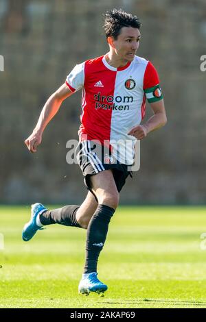 MARBELLA, 08-01-2020, calcio, , olandese eredivisie, stagione 2019-2020, Feyenoord player Steven Berghuis, durante la partita Hoffenheim - Feyenoord Foto Stock