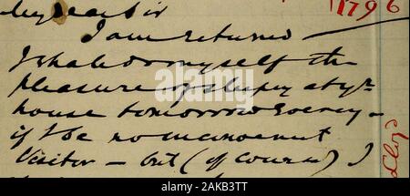 Reminiscenze di Samuel Coleridge e Robert Southey . Foto Stock