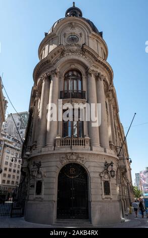 Bolsa de Comercio de Santiago, borsa di Santiago, Cile Foto Stock