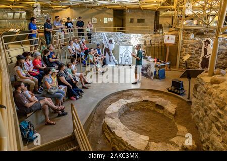 Canada, provincia del Québec, Regione Mauricie, Trois-Rivières, fucine du Saint-Maurice National Historic Site, il primo sito industriale in Canada, produzione cast ron e ferro Foto Stock