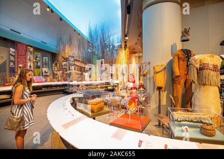 Canada, Québec provincia, regione di Outaouais, Gatineau, il museo canadese della storia, ex museo canadese della civiltà Foto Stock