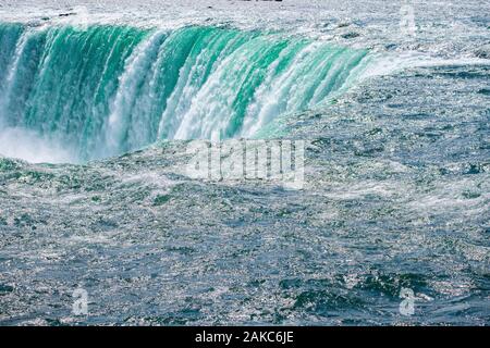 Canada, Provincia di Ontario, Niagara Falls, Horseshoe Falls Foto Stock