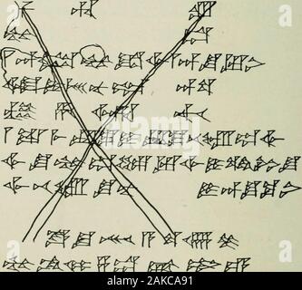 Documenti aziendali del periodo Hammurapi, dal British Museum . ^^l^/z ff 5 n C^. 5 ^Mm&gt; 6 3. 10, mmM^^P^^^; Foto Stock