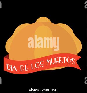 Il dia de los Muertos poster Illustrazione Vettoriale