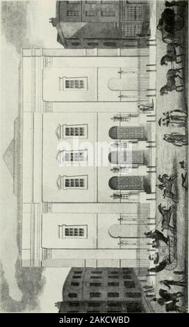 M oires et souvenirs de comédiennes (XVIIIe siècle) . ant ces quinze mois, MaryRobinson volontairement partagea sa captivité.Elle na pas manqué dinsister, dailleurs, surson héroïsme. Ses prières, mêlées dun peu de coquetterie,attendrirent enfin le plus importante des créan-ciers. A la vérité, il avait mis certaines condi-zioni à figlio désistement : Mary Robinson assurequil fut toccare de son effroi et de sa révolteet quil consentit à se montrer magnanime -sans récompense. Mais à peine libre, M. Robin-figlio recommença ses frasques, prenant sarevanche de son internement lungo. Il avaittôt oublié ses Foto Stock