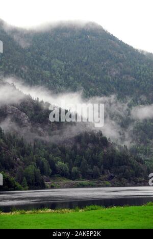 Norvegia, coyntryside da Oslo a Bergen 01 Foto Stock