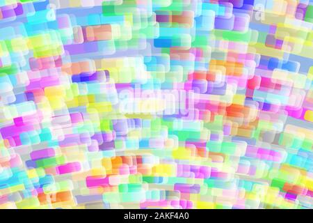 Lo sfondo da multi-colore di forme rettangolari; sfondo vettoriale EPS10 Illustrazione Vettoriale