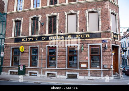 Kitty o'Shea's pub a Bruxelles Foto Stock