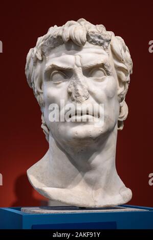 Berlino. Germania. Busto di Sulla (Lucio Cornelio Sulla Felix ca. 138 BC - 78 BC), romana repubblicana e generale dittatore. Foto Stock