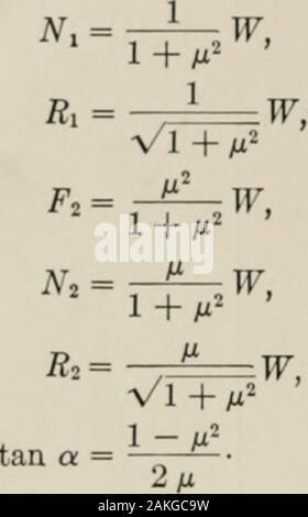 Meccanica analitica per studenti di fisica e ingegneria . - A = 0, sy - Xt + Fz - w = o, 2G0= F2l cos a + nulla &gt;in una cos a = 0. lere a è l'angolo richiesto. Abbiamo inoltre -ft F, A. 44 meccanica analitica risolvere questi otteniamo Fx = r-£-t w, 1 + M.