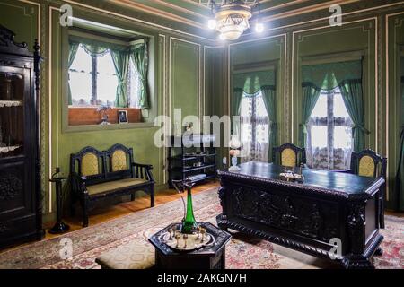 La Bulgaria, Plovdiv, interno del case borghesi del XIX secolo Foto Stock