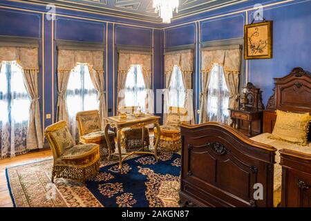 La Bulgaria, Plovdiv, interno del case borghesi del XIX secolo Foto Stock