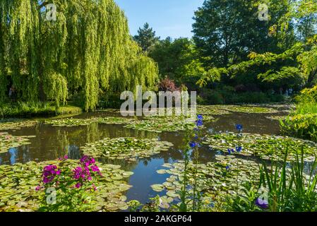 Francia, Eure, Giverny, Claude Monet in giardini di Giverny in Normandia Foto Stock