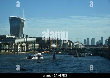 Lo skyline di Londra in continua evoluzione Foto Stock