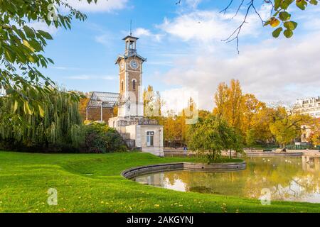 Francia, Parigi, Georges Brassens parco in autunno Foto Stock