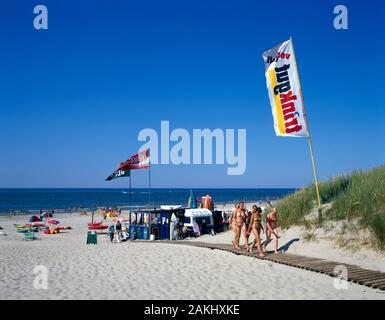 Baltrum, isola del Mare del Nord, Bassa Sassonia, Germania Foto Stock