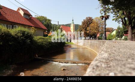 La mia bella città natale, Samobor, Croazia Foto Stock