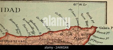 La guida tascabile per il West Indies, Guiana britannica, Honduras britannico, Bermuda, Spagnolo, principale e il canale di Panama . ;.;/.";;. ?... ^Mv?•?*? : • &Lt; raxiajDt ?2&"j? Matur P 2 Jp^rtM-H-- Foto Stock