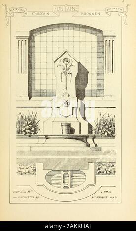 Materiali e documenti di architettura e scultura : classificati in ordine alfabetico . Foto Stock