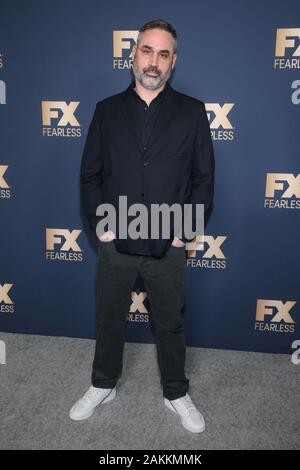 Pasadena, CA. Il 9 gennaio, 2020. Alex Garland presso le reti di FX Star Walk in TCA al ilil Langham Huntington a Pasadena, in California il 9 gennaio 2020. Credito: Faye Sadou/media/punzone Alamy Live News Foto Stock