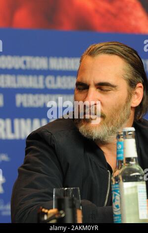 Febbraio 20th, 2018 - Berlino Joachin Phoenix assiste il non preoccupatevi, egli non è lontano a piedi " conferenza stampa durante la Berlinale Film Festival 2018 Foto Stock