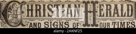 Araldo di cristiana e segni del nostro tempo . I nostri tempi. Entrato ftaodrding ad agire di Con i la yf ftr in ufficio di (egli bibliotecario del Congresso a Washington. Vol. IX. No. 38. Giovedì, 23 settembre 1886. Prezzo, tre centesimi. Il contenuto di questo numero. POKTRAIT E VITA DI EEV. W. HANNA,D.D., e immagini di Edimburgo. I portatori di handicap. Il dott. Talmages SermonLast domenica mattina. Aneddoti RELATIVI A QUESTI ULTIMI EVAN-GELISTIC RIUNIONI. La sig.ra Cleveland su temperanza di benedire ricorrenti-ing-come gli incontri sono continuati-AMissionarys avventure-una porta aperta inSiam-variando il tempo di fustigazione-TheRoman lettera mov Foto Stock