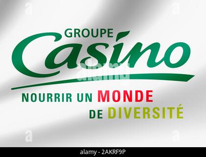 Groupe logo Casinò Foto Stock