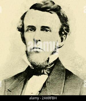 Genealogia e storia della famiglia Hepburn della Susquehanna Valley : con riferimento ad altre famiglie della stessa . dest, setded a Granville, Massachusetts, andhad Col. Seth Parsons, di Granville e Joel Parsons, thefather dell'on. Anson V. Parsons, e della sig.ra Eliza Miner,di Litchfield e di Sofronia, Rachel Dennis e EleanoraParsons. Wilkes-Barre, Pa. Horace Edwin Hayden. XXXn. Il dott. Andrew Hepburn,* (Andrew Doz,^ James,^Samuel,^) figlio di Andrea Doz e Martha Huston Hep-burn, nacque a VVilliamsport, Pa., Dicembre 15, 1814.La sua educazione ha iniziato nelle scuole e accademia di hisnative Foto Stock