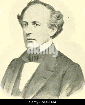 Genealogia e storia della famiglia Hepburn della Susquehanna Valley : con riferimento ad altre famiglie della stessa . s Nancy EleanorHays Maggio 3, 1859, e si stabilì in una fattoria vicino a Pine Creek, partedella che era di proprietà di bis bisnonno (James Hepburn)un centinaio di anni fa. Egli è il proprietario di un unico writingdesk, del periodo coloniale, contenente un segreto cassetto, whichonce apparteneva a Thomas Huston, il suo nonno materno.Problema: I. M. Hays. 2. James Huston. Laureato fromJefferson Medical College Aprile, 1886. In seguito ha studiato inVienna e di altre scuole europee. È ora praticando in Foto Stock