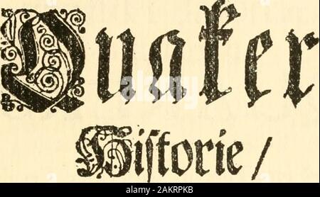 La Patria: (1450-1700) : mostra la parte esso portava nella scoperta, di esplorazione e di sviluppo del continente occidentale con speciale riferimento al Commonwealth of Pennsylvania ; ptIof una narrativa e critica la storia preparata al reque . AMSTELODAMI, apud Henricum 8c Viduam.L'odore mi braccio. 16^5. Piastra XL.-Titolo pagina a edizione originale di Croeses HistoriaQuakeriana. [1696] L'Appendice. 241 ii%0XlMiniXi^. Foto Stock