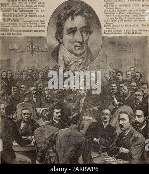 Araldo di cristiana e segni dei nostri tempi . arian t Con ere io" ho Va.*Mo*v"n. Vol. IX. No. 23. Giovedì 10 Giugno, 1886. Prezzo di tre centesimi. Il contenuto di questo numero. Ritratto E LA VITA DI HENRY GRAT-TAN, eminente patriota irlandese, e Pictureof Home regola i membri del Parlamento. Monopolio e comunismo. Il dottor tal-masjes sermone ultima domenica mattina. Aneddoti RELATIVI A QUESTI ULTIMI EVAN-GELISTIC RIUNIONI. Gli eventi attuali: congratulandosi con il Presi-dent - Segretario Mannings Avvertenza - MostSentenced-morte di John Kelly-Un EditorsChagrin, ecc. Foto di George Herbert, il poeta,e sua madre. Rallegratevi sempre Foto Stock