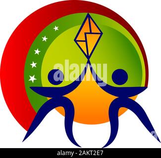 logo di coppia Foto Stock