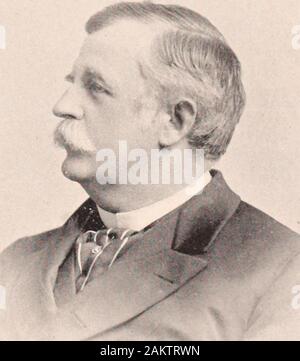 New York, la metropoli : notato il suo business e professional uomini. . CHUM. Il colonnello Alexander P. Ketchum è nato a New Haven, Connecticut, il 11 maggio 1839. Egli è, sia attraverso hisfather e madre, collegato con illustri nuovo Yorkancestry. I suoi padri genitori, Giovanni Jauncey Ketchum andSusanna jauncey, erano cugini e attraverso di esse egli traceshis lignaggio in America a Guleyn vigne, la cui daughterRachael sposato Cornelius Van Iienhoven. Sarah VanTienhoven, la loro figlia, divenne la moglie di Giovanni Jauncey,il padre di Giovanni Jauncey Ketchum. Il colonnello Ketchumsmother, Elizabeth Phoenix è stata l'daug Foto Stock