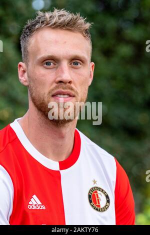 MARBELLA, 10-01-2020, calcio, , olandese eredivisie, stagione 2019-2020, Feyenoord player Nicolai Jorgensen, Feyenoord premere momento Marbella Foto Stock