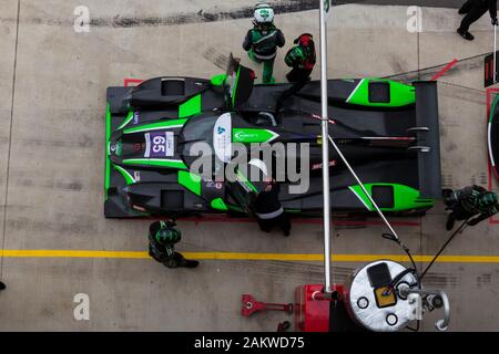 Tailem Bend, South Australia. Il 10 gennaio 2020; la curva Motosport Park, Tailem Bend, South Australia, Australia; Asian Le Mans, 4 ore di curvatura, giorno di pratica; il numero 65 Viper Niza Racing LMP3 pilotato da Douglas Khoo, Dominic Ang, durante le prove libere 1 - Editoriale usare carte di credito: Azione Plus immagini di sport/Alamy Live News Foto Stock