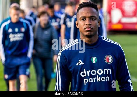 MARBELLA - 10-01-2020. Eredivisie voetbal, stagione 2019-2020. Feyenoord player Luis Sinisterra durante il corso di formazione nella città di Marbella. Foto Stock