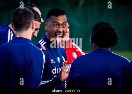 MARBELLA - 10-01-2020. Eredivisie voetbal, stagione 2019-2020. Feyenoord player Renato Tapia durante il corso di formazione nella città di Marbella. Foto Stock